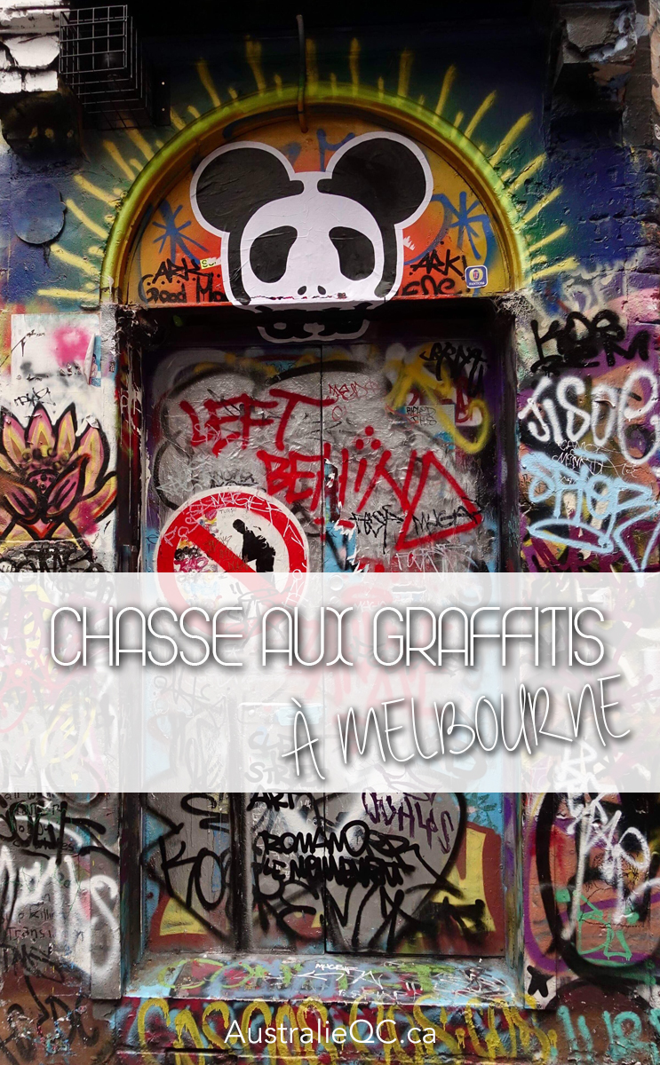 Chasse aux graffitis à Melbourne