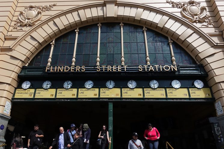 Gare Flinders Street Melbourne