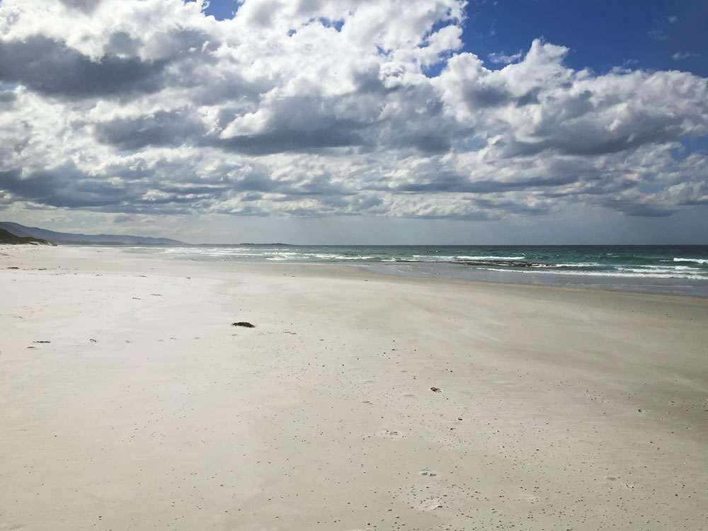 Denison Beach, Tasmanie