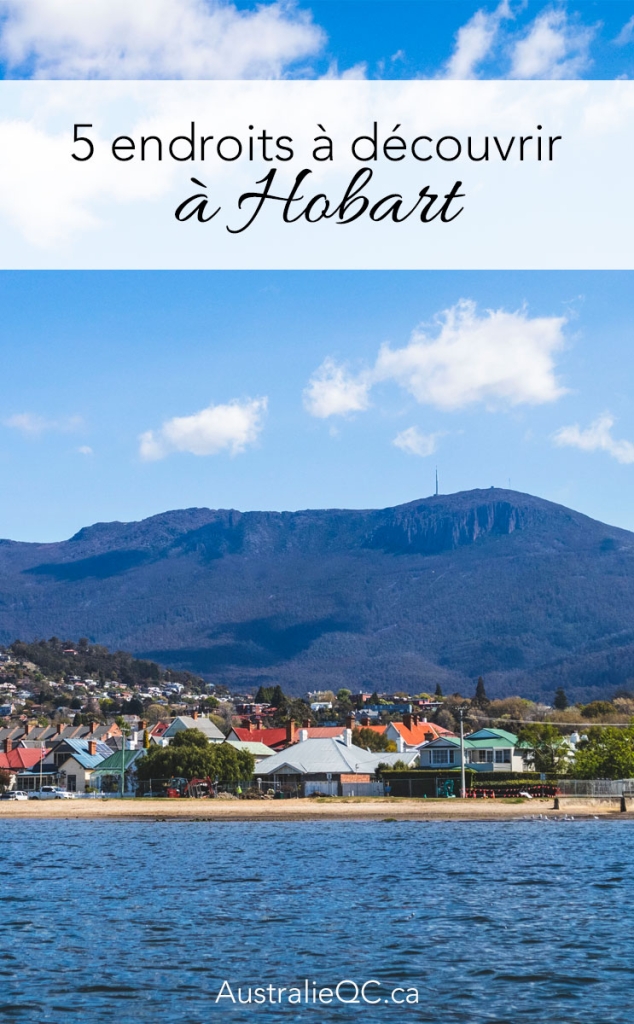 Image pour Pinterest : Quoi faire à Hobart